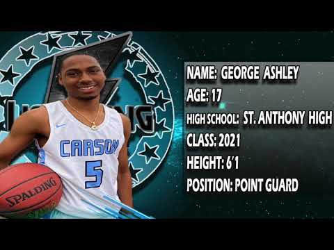 George Ashley - Carson Lightning Basketball 2021