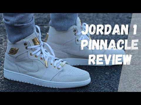 JORDAN 1 PINNACLE "WHITE" REVIEW AND ON FOOT