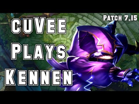 AP Kennen Destroyer! SSG cuVee Plays Kennen vs Fiora Top - S7 Ranked | Patch 7.15