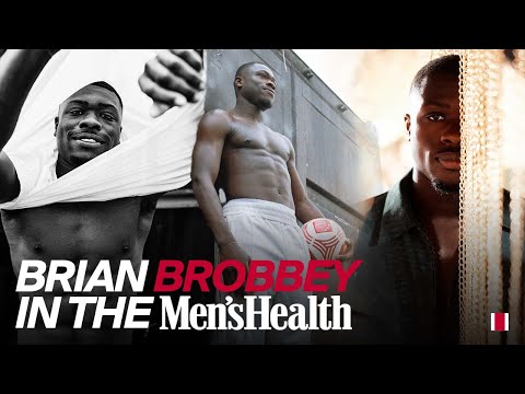 Behind the scenes with Brian Brobbey at the Men’s Health cover shoot! 📸⭐️ | ‘I came on my Crocs!’ 😅