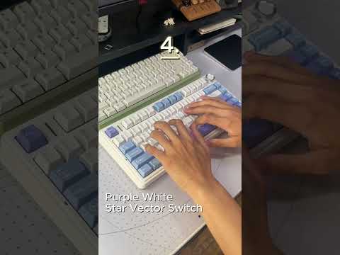 Let's compare 6 Aula F75 keyboards!  #aulaf75 #keyboard #mechanicalkeyboard