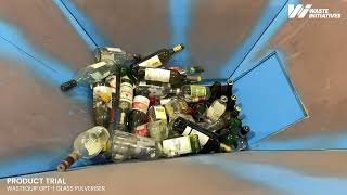Glass Bottle Recycling - Pulveriser Trial 3-5 Ton Per Hour