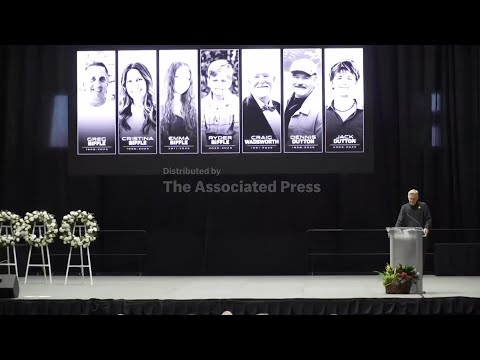 Memorial service for former NASCAR driver Greg Biffle, 6 others killed in plane crash