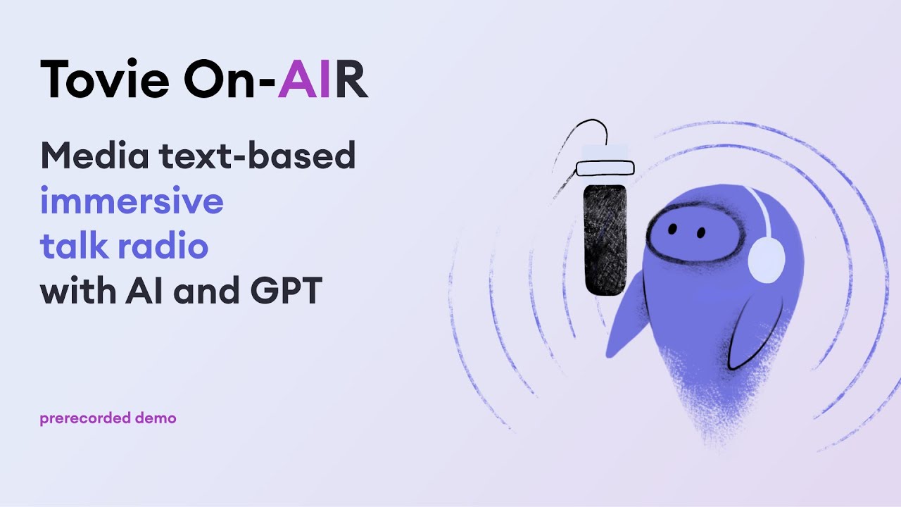 Tovie On-Air Demo