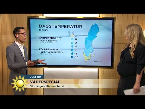 Väderspecial: Så blir februarivädret - Nyhetsmorgon (TV4)