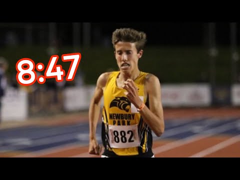 Nico Young's Incredible State Championship 3200m [Full Race]
