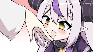 【手描き】お姉さんをベロベロしたいラプ様【ホロライブ/切り抜き/ラプラス・ダークネス】