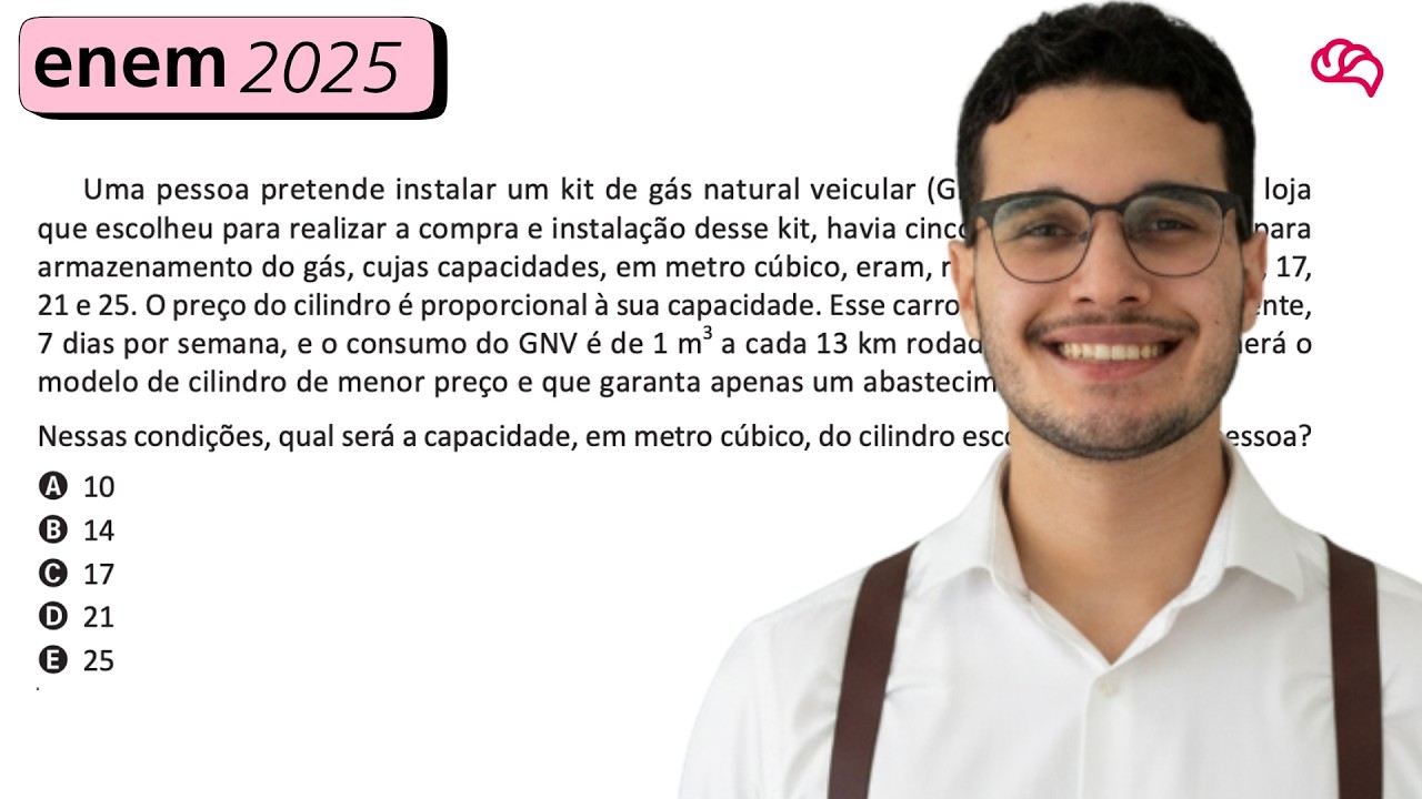 Resolução em Vídeo — Questão 136 ENEM 2025
