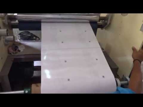 Microtechmachinery.com job running 32" Lamination Machine