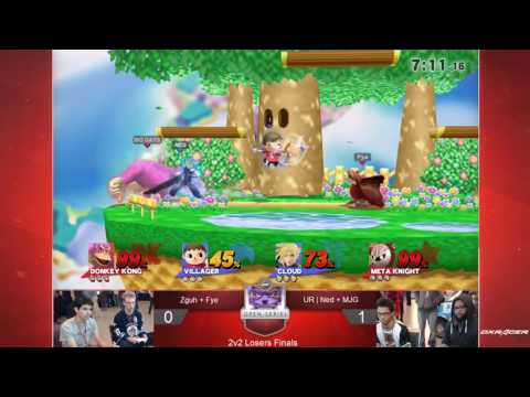 UGC Smash 4 2v2 Pools - Zguh & Fye vs. Ned & MJG
