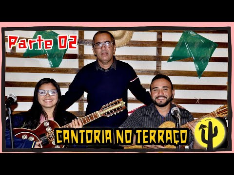[CANTORIA NO TERRAÇO] Poeta ANDRÉ SANTOS e a Poetisa FABIANE RIBEIRO em Juazeirinho - Parte 2🌵