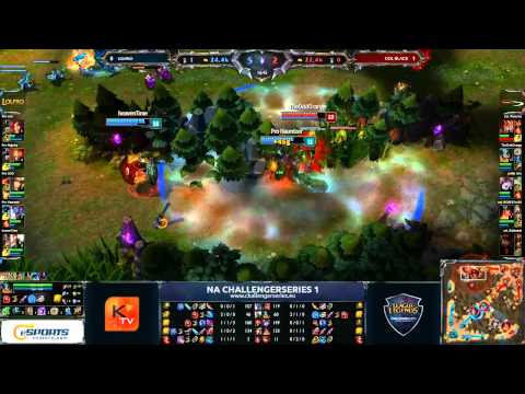CoL Black vs LoLPro Map 2 - RO8 - NA Challenger Series #1