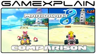 Mario Kart 8: Cheep Cheep Beach Head-to-Head Comparison (Wii U vs. DS)
