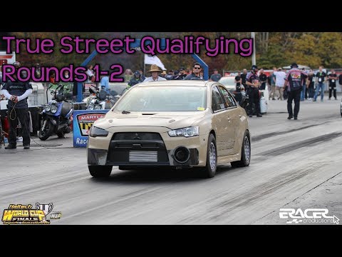 True Street Qualifying Rounds 1 and 2 | WCF - Import vs Domestic 2018 at MDIR | ERacer