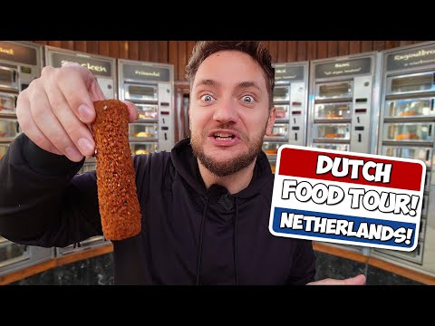 DUTCH FOOD TOUR! (First Time in the Netherlands)