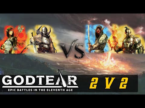GODTEAR Battle Report | 2v2 | Steamforge Games