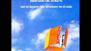 Fabrizio De Andrè - Non al denaro non all'amore nè al cielo - 1971 - 3/4
