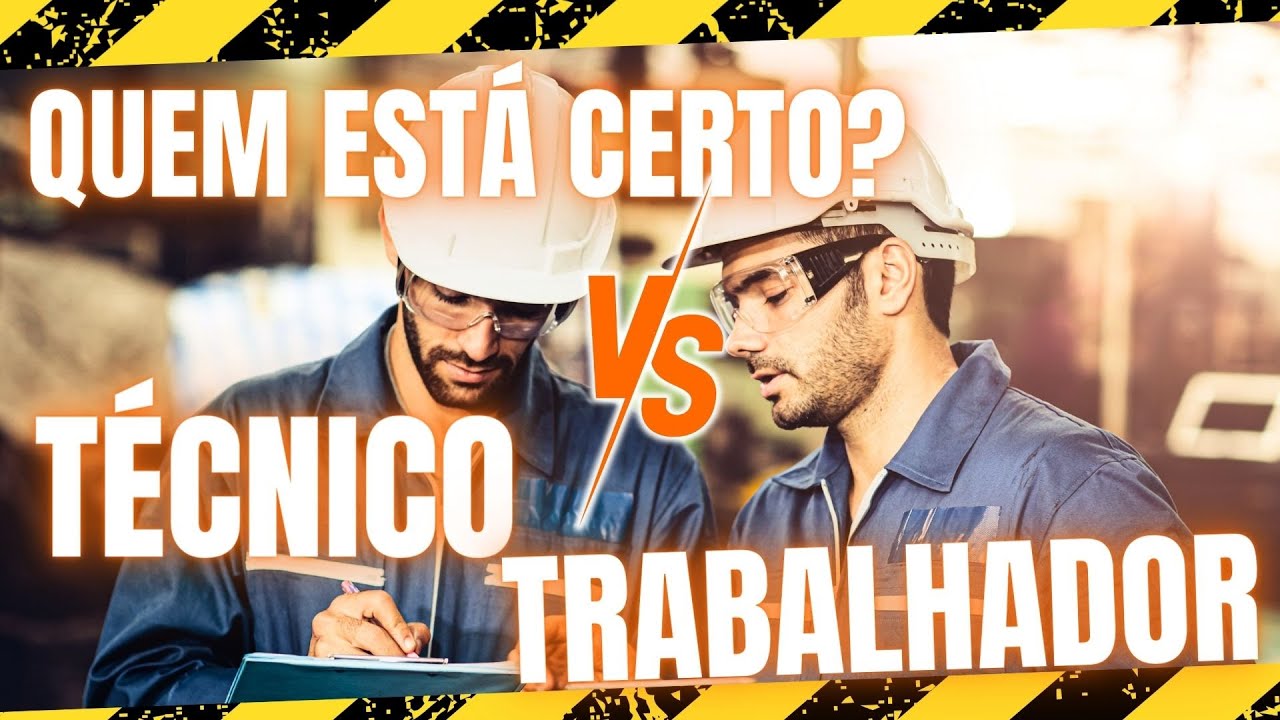 A briga do século! Quem tem razão Técnico ou Trabalhador?