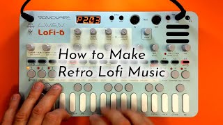 Video thumbnail for How to Make Retro Lofi Music with LIVEN Lofi-6 by SONICWARE