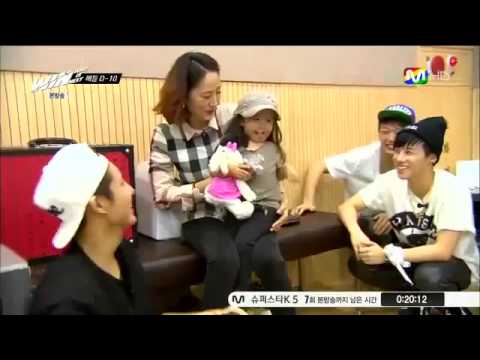 130920 WIN WHO IS NEXT E05 [CUT] B.I w/ his Mom