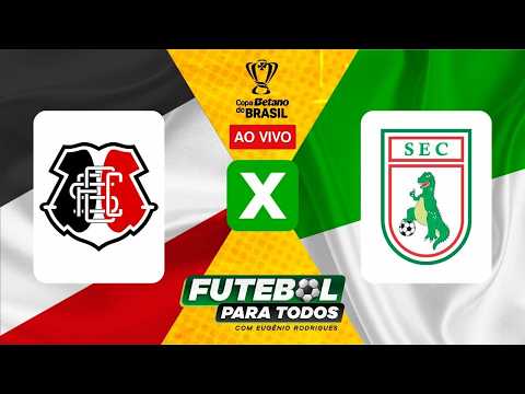 SANTA CRUZ  X SOUSA I AO VIVO I COPA DO BRSIL I SEGUNDA FASE | 05/03/26