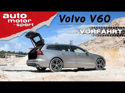 Volvo V60 (2018): Big hatch and a lot behind it? – Right of way (Review) | auto motor und sport