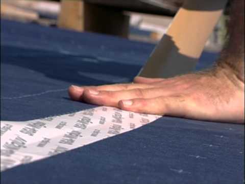 SIGA Wigluv 60 - Sealing the overlap and circular penetration windtightly