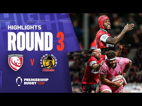Gloucester v Exeter - HIGHLIGHTS | Hodge Scores a STUNNER! | Premiership Cup 2024/25