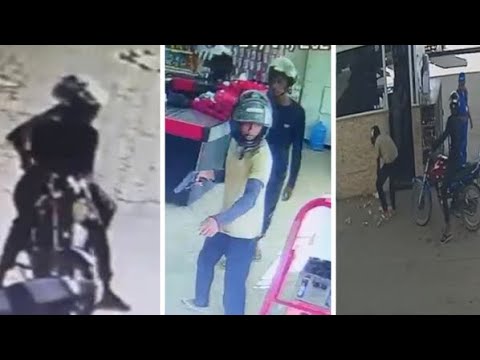 Supermercado e posto de combustível são assaltados pela mesma dupla em Boa Esperança, ES 