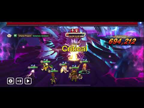 Gameplay - SummoneRs War - Ice Beast - 1,546,206 DAMAGE!