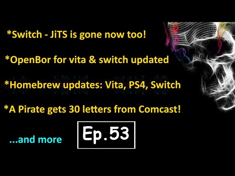 Hacking Modding News #53 - J.i.T.S for switch is gone, Various homebrew update for different systems