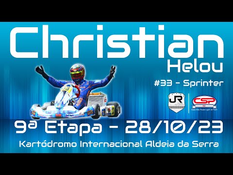 Christian Helou   9ª Etapa XVI Copa São Paulo Light de Kart 2023   Corridas em 30 Minutos