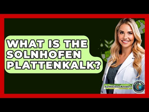 What Is The Solnhofen Plattenkalk? - Earth Science Answers
