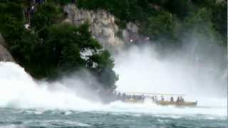 preview picture of video 'Cascata del Reno a Schaffhausen 4 CH'