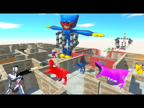 FPS AVATAR FAIL MISSION RESCUE Huggy Wuggy DEADLY MAZE - ARBS