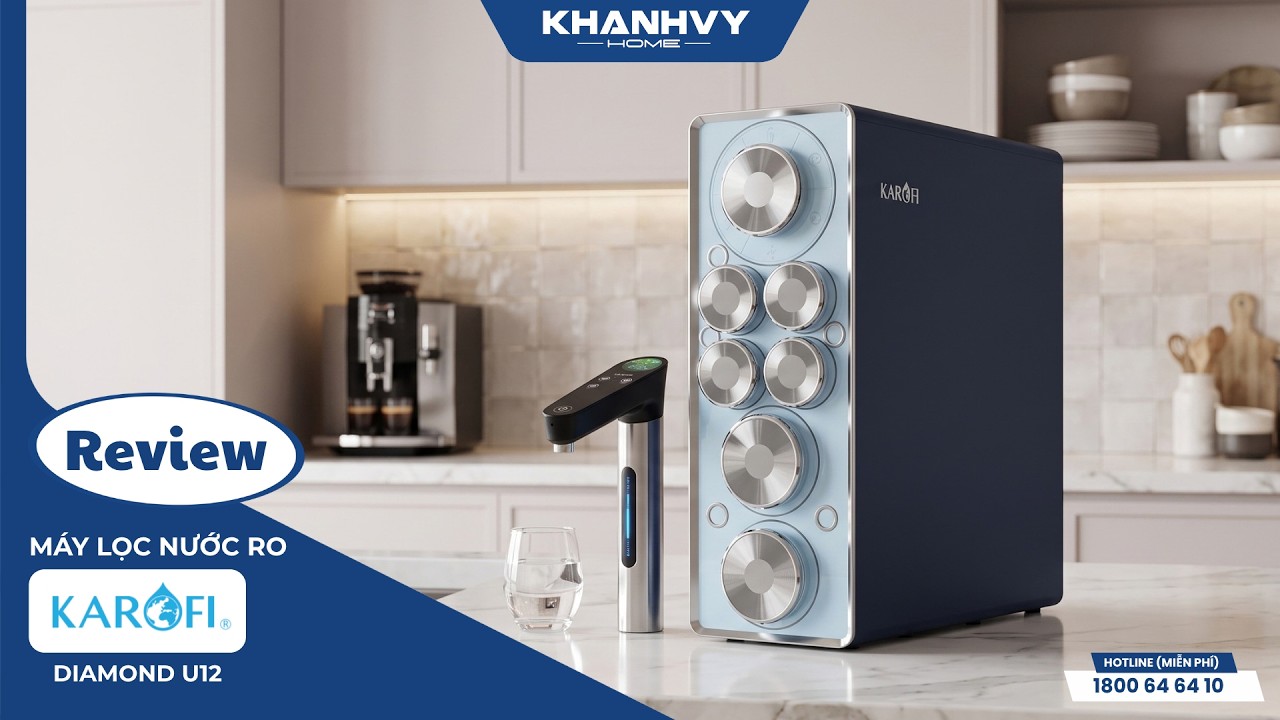 Máy lọc nước Karofi Diamond U12 - độc quyền