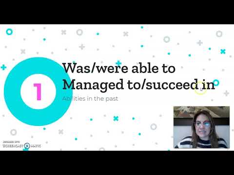 Could, be able to, manage to, succeed in