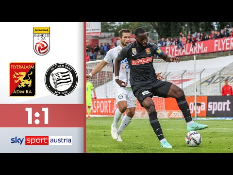 Sarkaria-Traumtor bei Remis | FC Admira Wacker - SK Sturm | Highlights - ADMIRAL Bundesliga