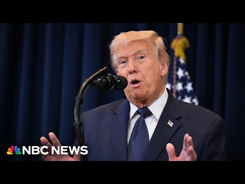 LIVE: Trump speaks at Saudi investment conference in Florida | NBC News