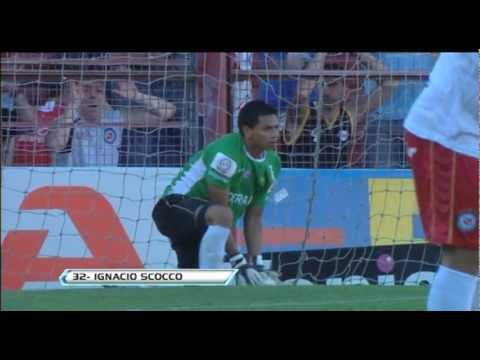 Gol de Scocco. Argentinos 1 - Newell's 3. Torneo Inicial 2012. Fecha 19. Fútbol Para Todos