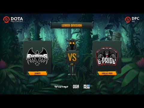 EGOBOYS vs Gorillaz-Pride, OGA DPC SA Season 2, bo3, game 1 [Lazar` & Eiritel]