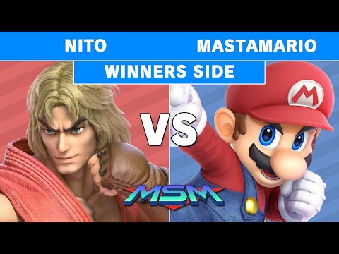 MSM 203 - MZT | Nito (Ken, Ryu) vs POW | Mastamario (Mario) Winners Pools - Smash Ultimate