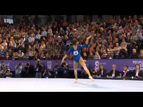 Larisa Andreea Iordache ROU FX Glasgow World Cup 2013