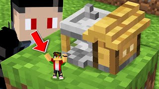 I Built a TINY House for my TINY Friend in Minecraft!