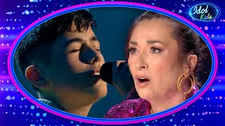 PIEL DE GALLINA con el «Torn» de Natalie Imbruglia cantada por LUCAS | Semifinal 02 | Idol Kids 2022