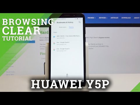 How to Erase Brower Storage in HUAWEI Y5p – Delete Browsing History