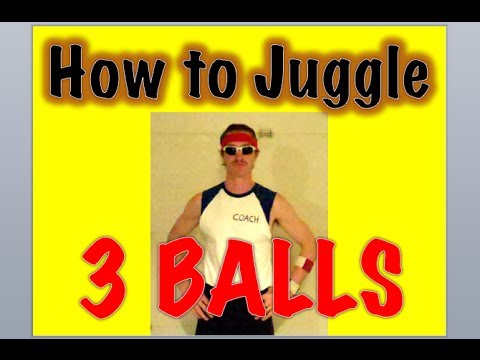Learn How to Juggle 3 Balls (Tutorial)