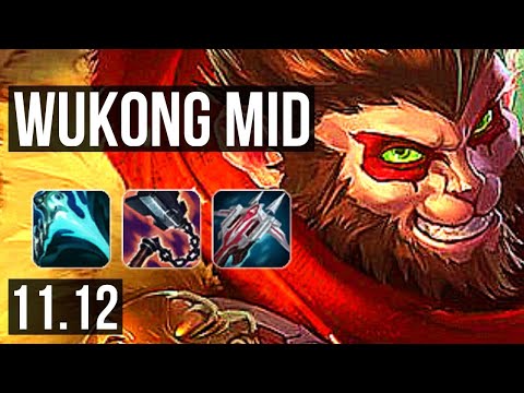 WUKONG vs QUINN (MID) | 3.6M mastery, Rank 7 Wukong, 8/1/1, 700+ games | BR Challenger | v11.12