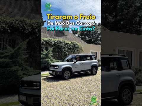 Tiraram o COMANDO do Freio de Mão dos Carros.. e Olha a Solução: cinto de segurança