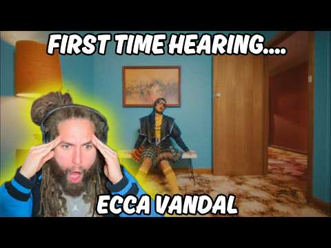 Rapper's first time hearing Ecca Vandal!